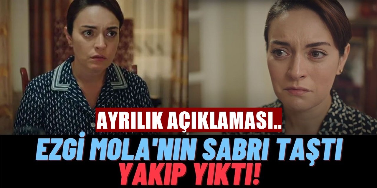 Masumlar Apartmanı Dizisinden Ayrıldığı Söylenen Ezgi Mola Kararını Duyurdu