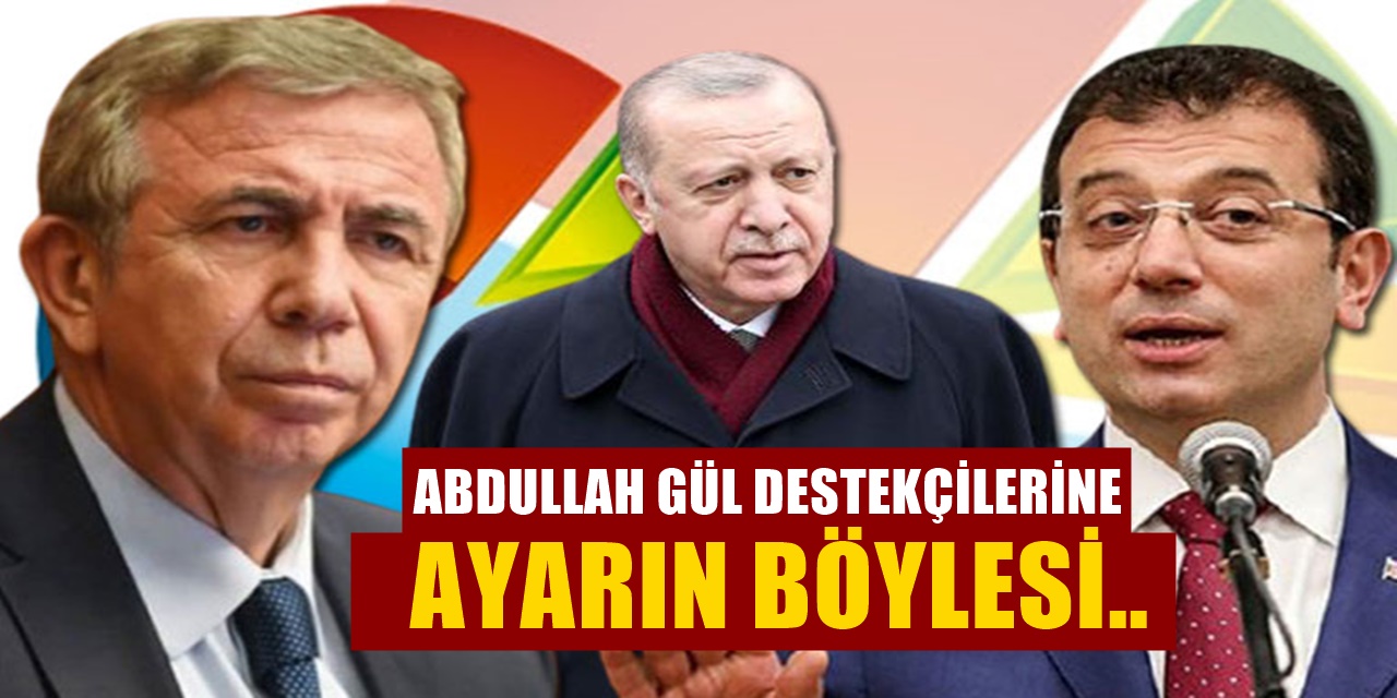 Ekrem İmamoğlu ve Yavaş Varken Ne Gül Ne Sarıgül Ne Kırmızı Gül'e ihtiyaç yok..