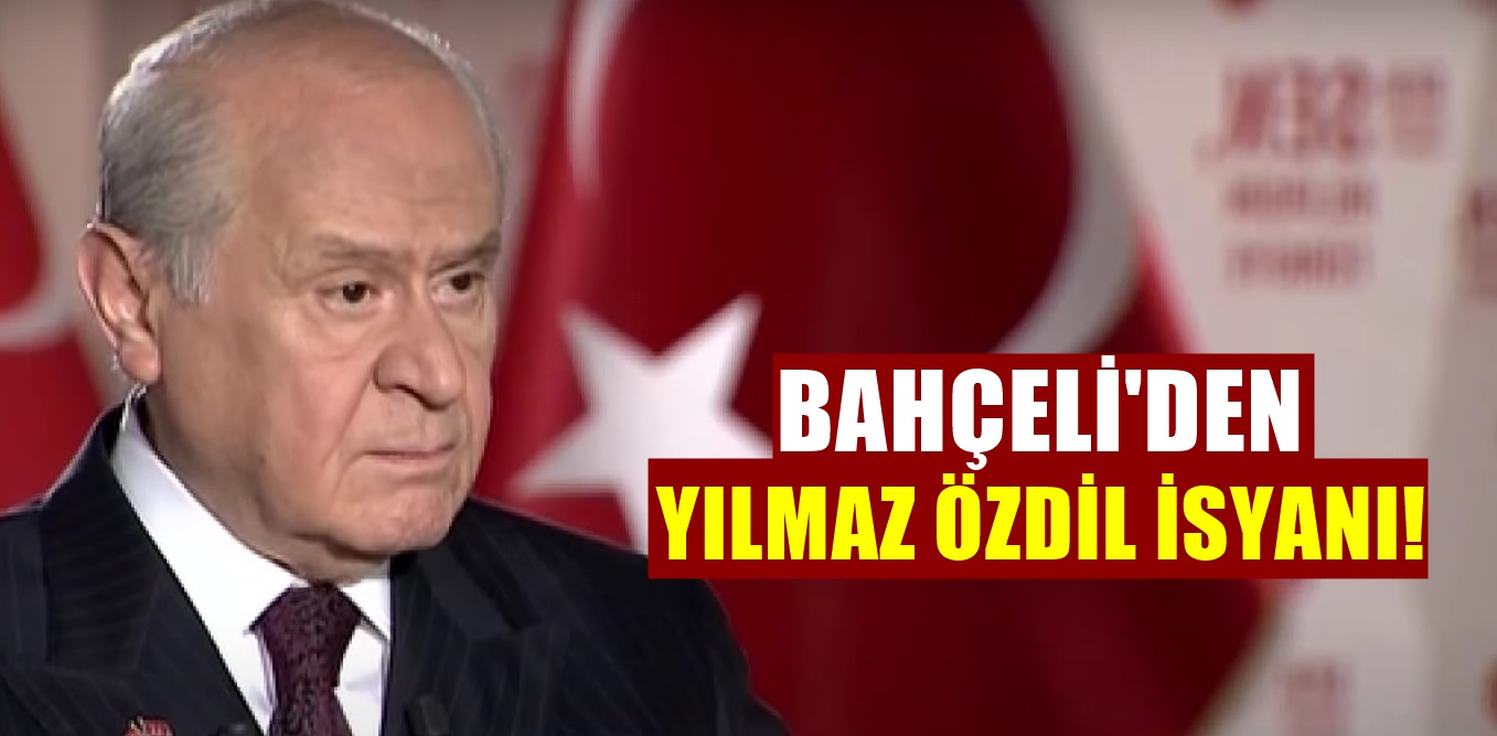 Bahçeli Gemileri Yaktı ve Yılmaz Özdil'e Destek Verdi
