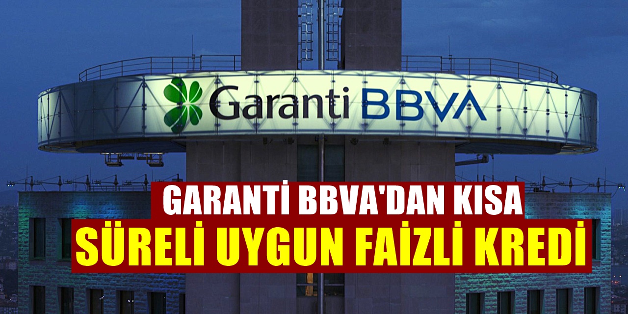 Garanti BBVA hemen başvuranlara Sonbahara Özel 50.000 TL Kredi Veriyor