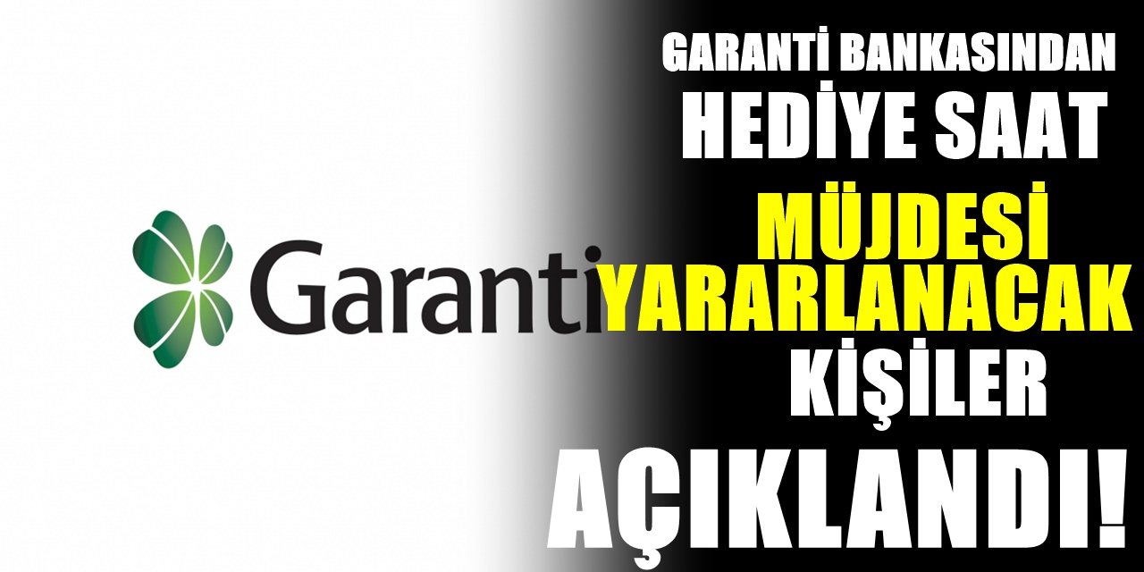 Garanti BBVA'nın büyük jesti Şubeye gitmeden başvuranlara Apple saat hediye edilecek