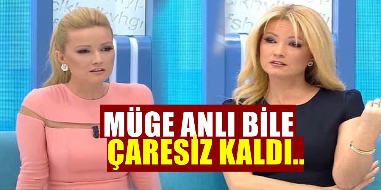 Müge Anlı’da ortalık fena karıştı! Sinir Krizi Geçirdi