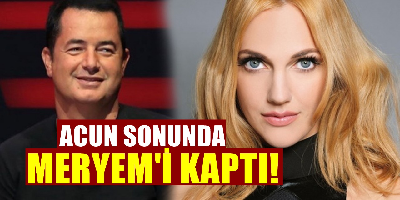 Ve Beklenen Oldu. Acun Ilıcalı İle Meryem Uzerli Tamam Dedi