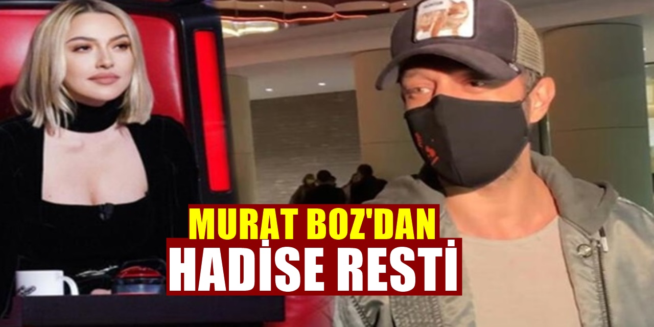 TV8'le ilgili Murat Boz'u Çileden çıkaran 'Hadise' Sorusu!