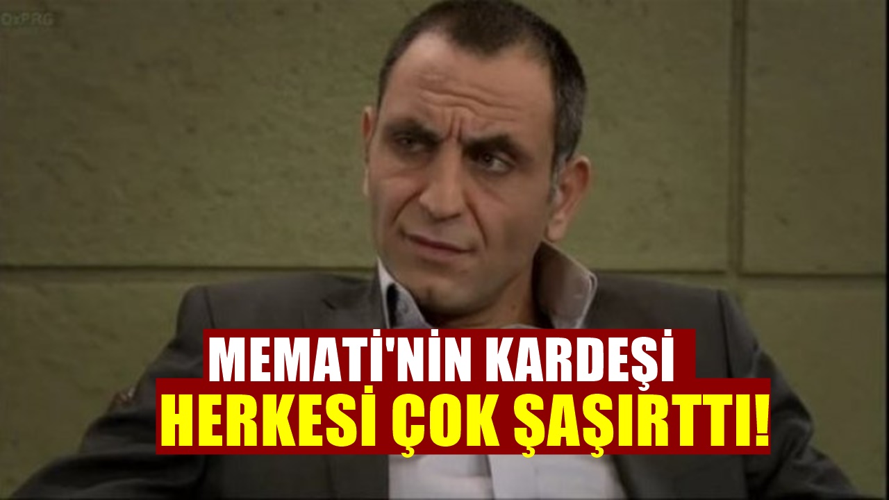 Kurtlar Vadisi'nin Memati'si Gürkan Uygun'un kardeşi de ünlü çıktı! Üstelik aynı dizidelermiş