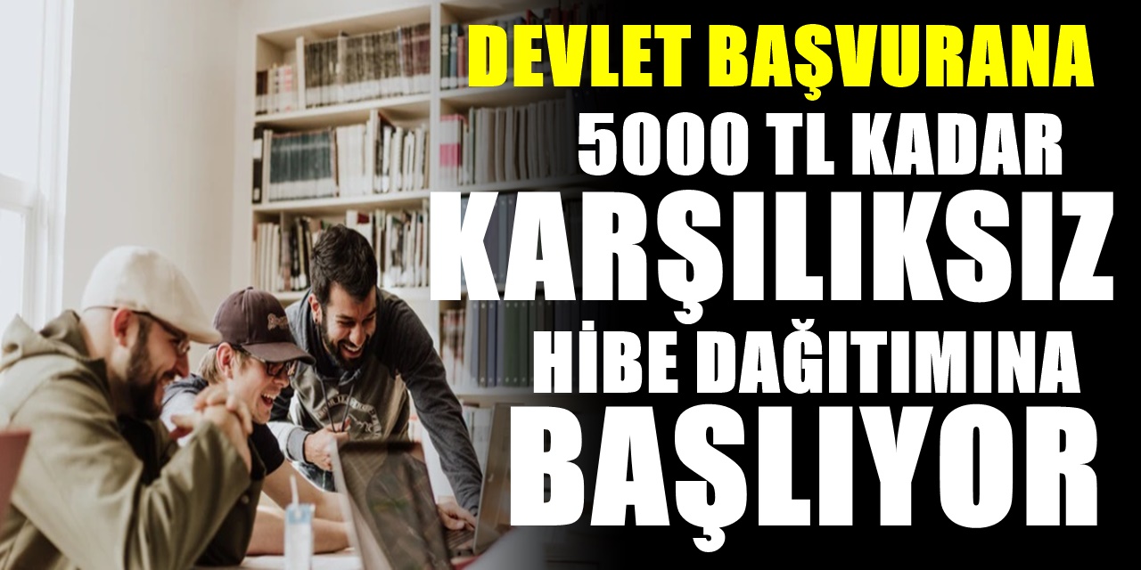 Devlet Zor Durumda Olan vatandaşlara 5 BİN TL Hibe Dağıtmaya Başladı