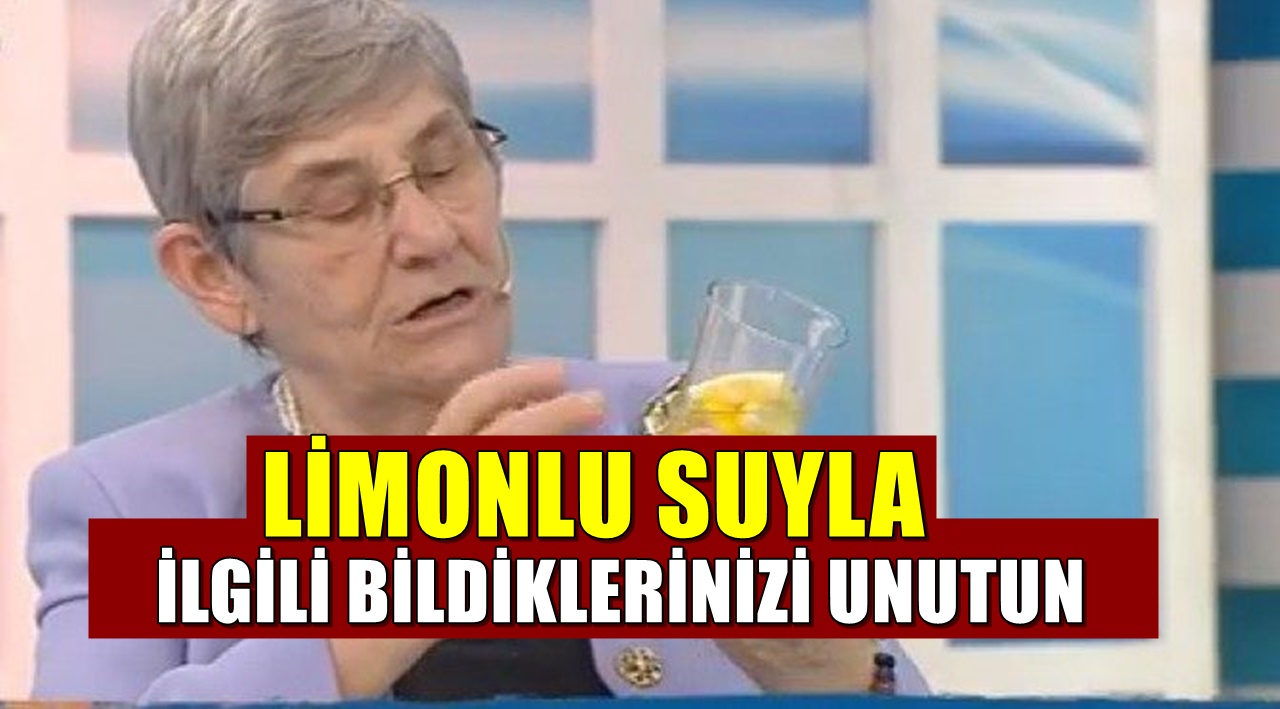 Canan Karatay limonlu suyun önemini anlattı