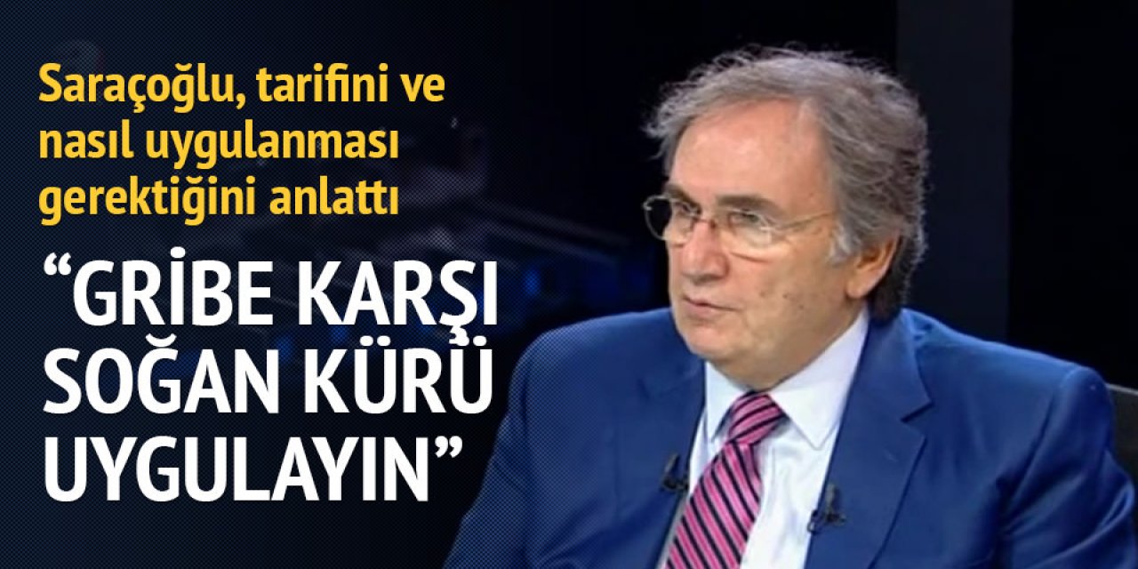Prof. Dr. İbrahim Saraçoğlu'nun önerdiği soğan tarifi meğer ne faydalıymış