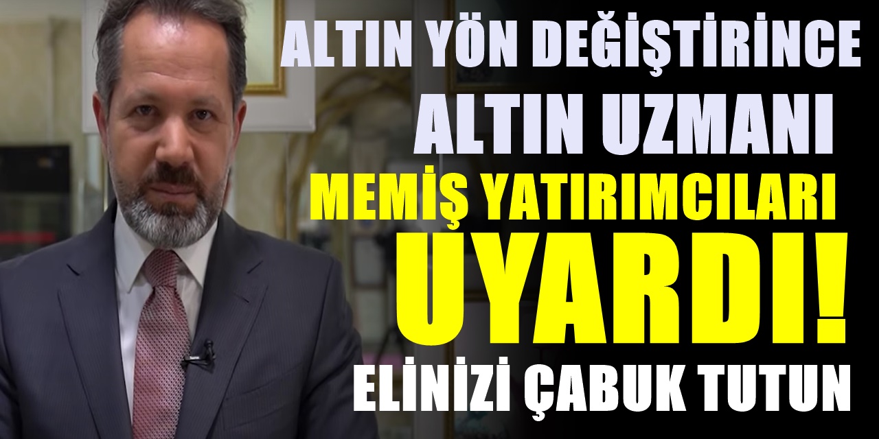Altın Piyasası tepe taklak olunca Altınla İlgili Piyasa Uzmanı Uyardı O sürece dikkat