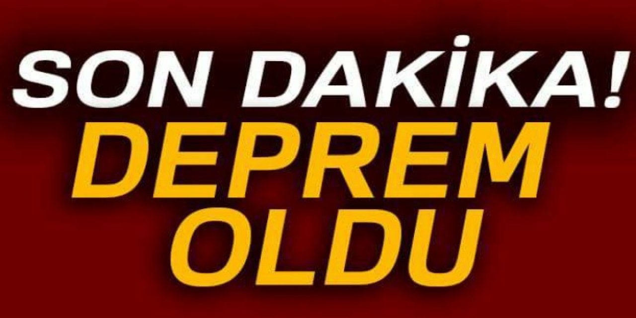 Van'ın Saray ilçesinde deprem oldu