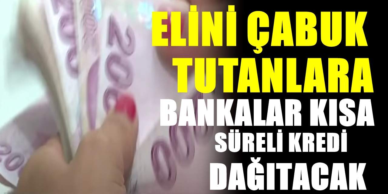 Garanti BBVA ,İş Bankası ,Vakıfbank ,Yapı Kredi ve Halk Bank Nakit ihtiyacı olanlara yeni kredi veriyor
