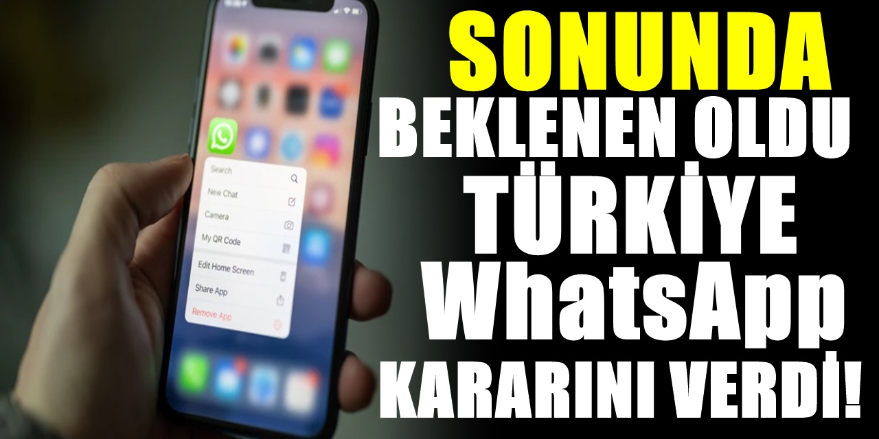 Sonunda Beklenen Oldu Türkiye'den WhatsApp konusunda alınan karar açıklandı