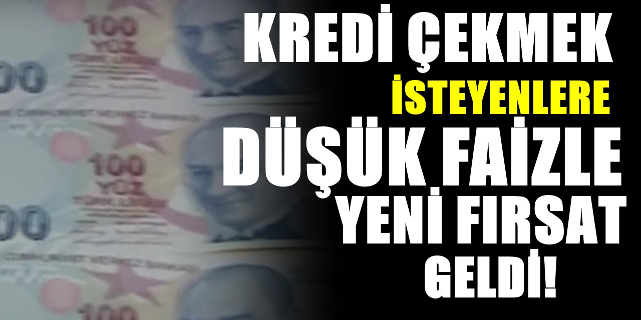 Garanti BBVA başta olmak üzere Bankalardan Başvuranlara Düşük Faizli 10 BİN TL'den başlayan Kredi