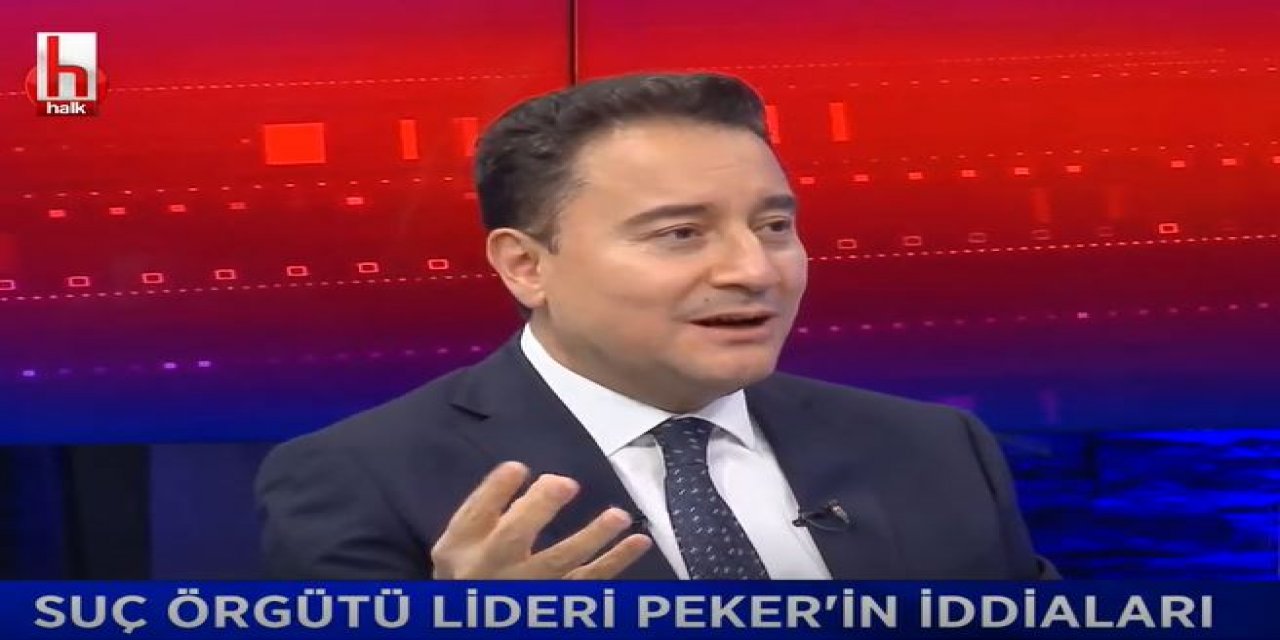Son bombayı Ali Babacan Duyurdu Gündeme Oturan Sedat Peker Açıklaması