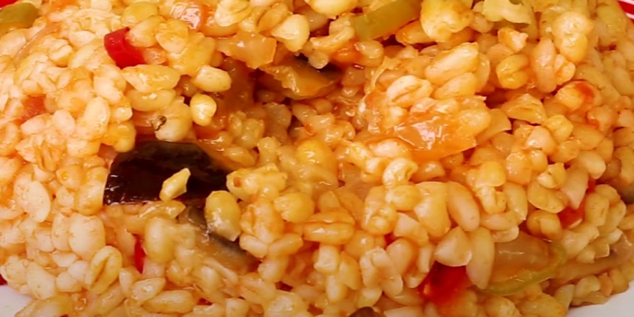 Tane Tane Pişen Sebzeli bulgur pilavı tarifi