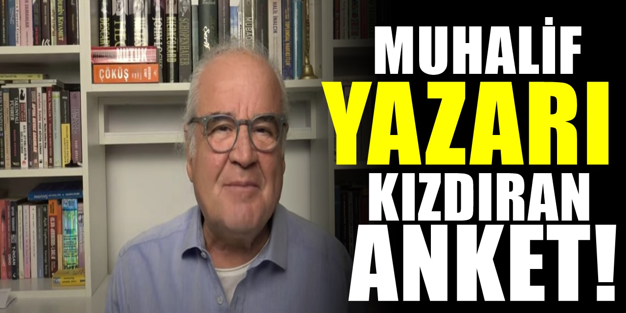 AK PARTİ'ye yakın anket şirketinin açıkladığı anket muhalif Korkusuz yazarını çıldırttı!