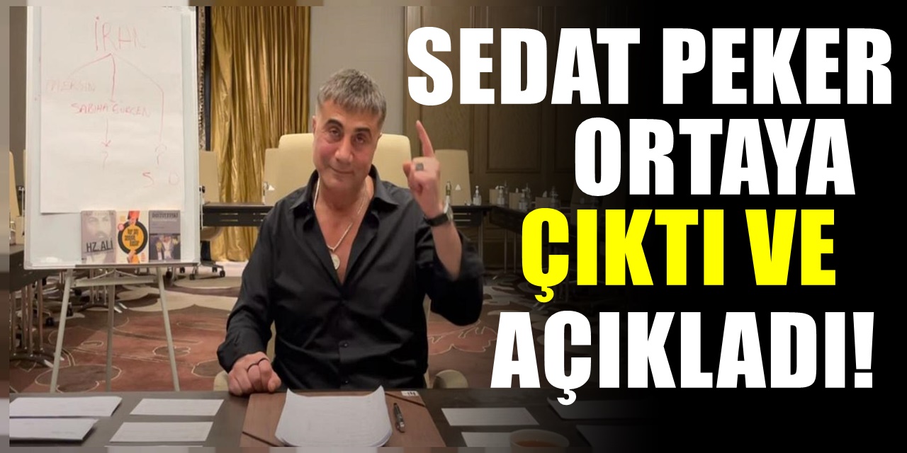 Günlerdir Ortalıkta Görülmeyen Sedat Peker Ortaya Çıktı Peş peşe Bombalamaya Başladı