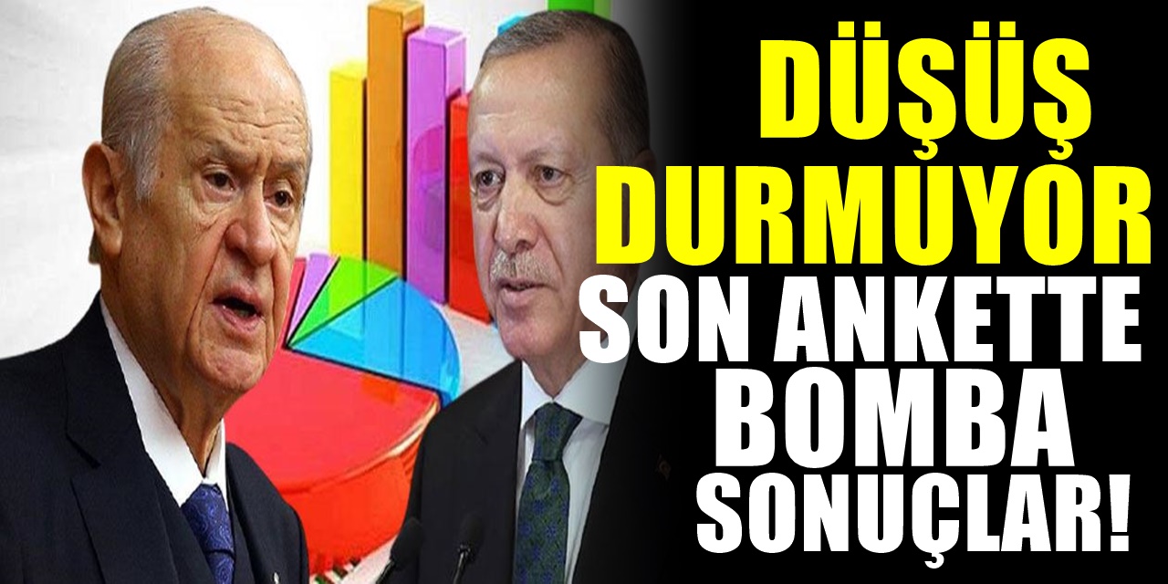 ORC anketi AK PARTİ VE MHP'yi oldukça sarsacak türden sonuçlar vahim