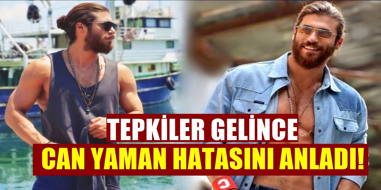 Tepkiler Artınca Can Yaman Geri Adım Atmak Zorunda Kaldı Anında Durdurdu!