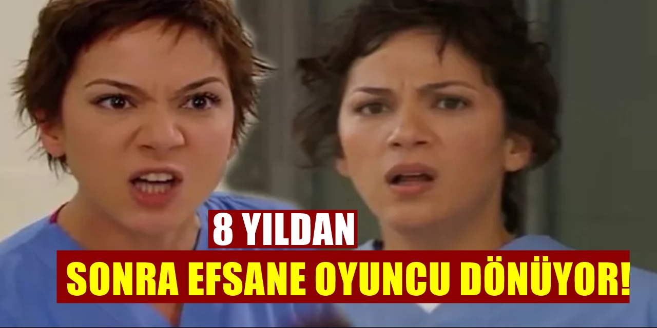 Doktorlar Dizisindeki Zenan yani Melike Güner yeni dizisiyle ekrana dönüyor