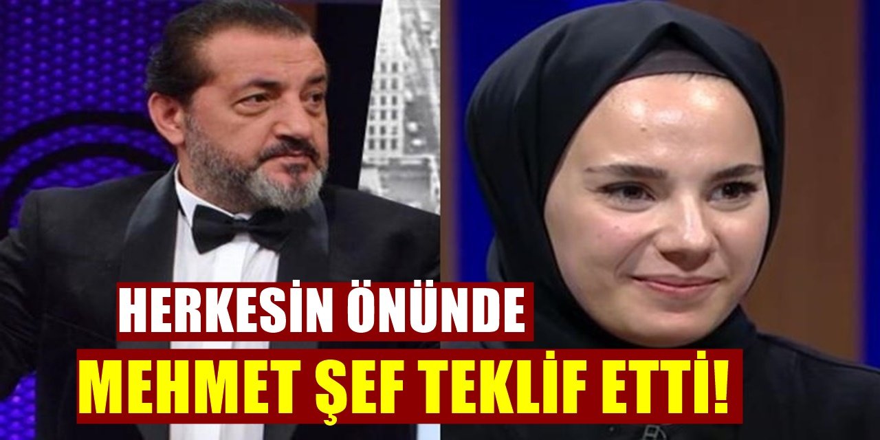 MasterChef Jürisi Yarışmacı Rabia Nur Çamurlu'ya Hayatının Teklifini Yaptı