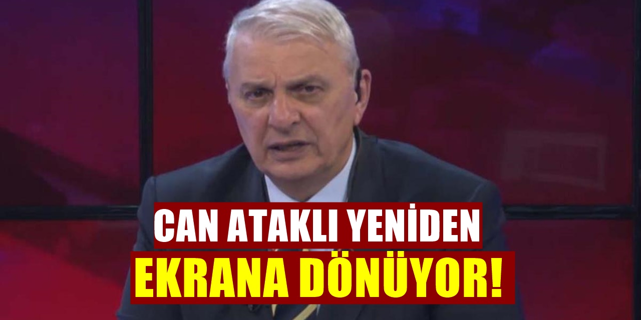 Tele1'den Ayrılan Can Ataklı Yeni Kanalını Buldu Flash TV'de bomba isimler