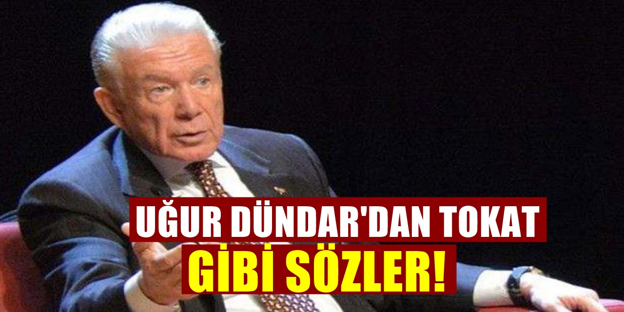 Uğur Dündar Sonunda Dayanamadı Tokat Gibi Bir Çıkış Yaparak Resti Çekti