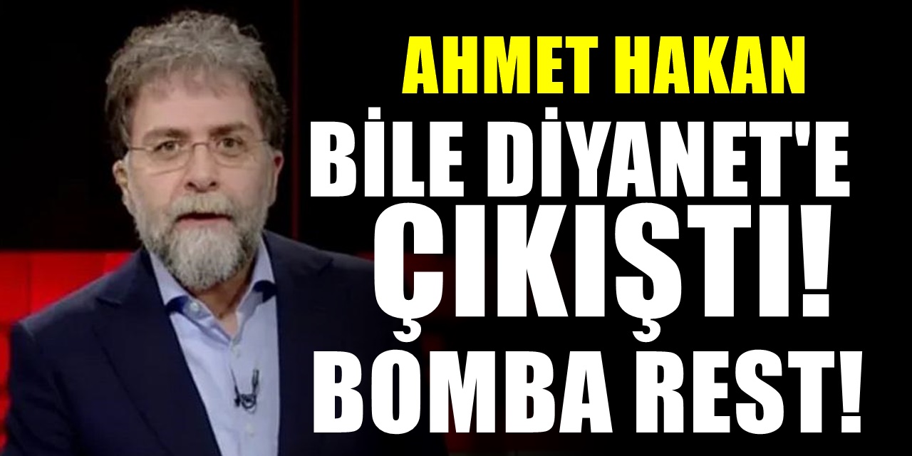 Ahmet Hakan'ın Resti birilerini çılgına çevirecek, kimse ondan bunu beklemezdi..